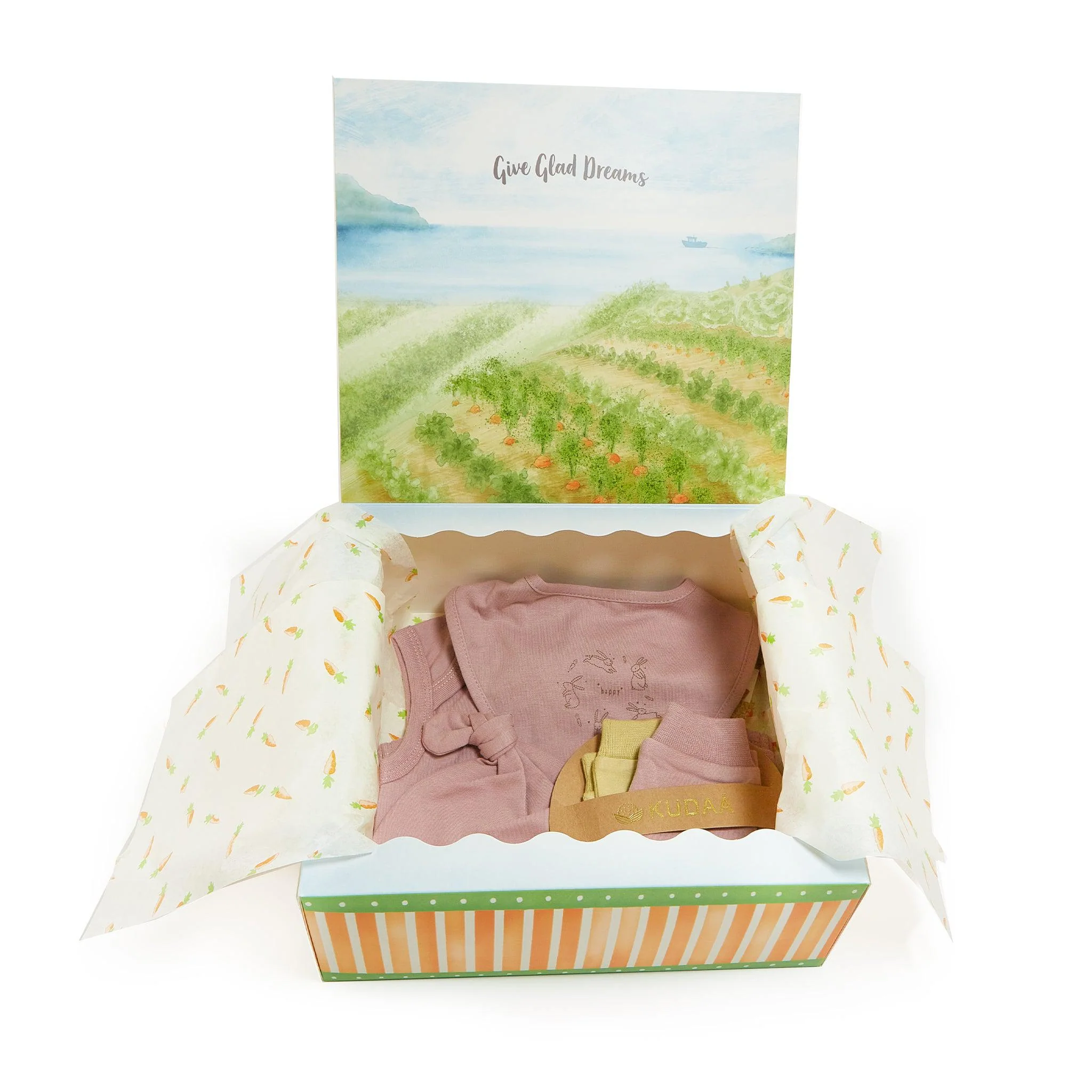 RETIRED - Organic Newborn Essentials Gift Set - Wood Rose - Image 2