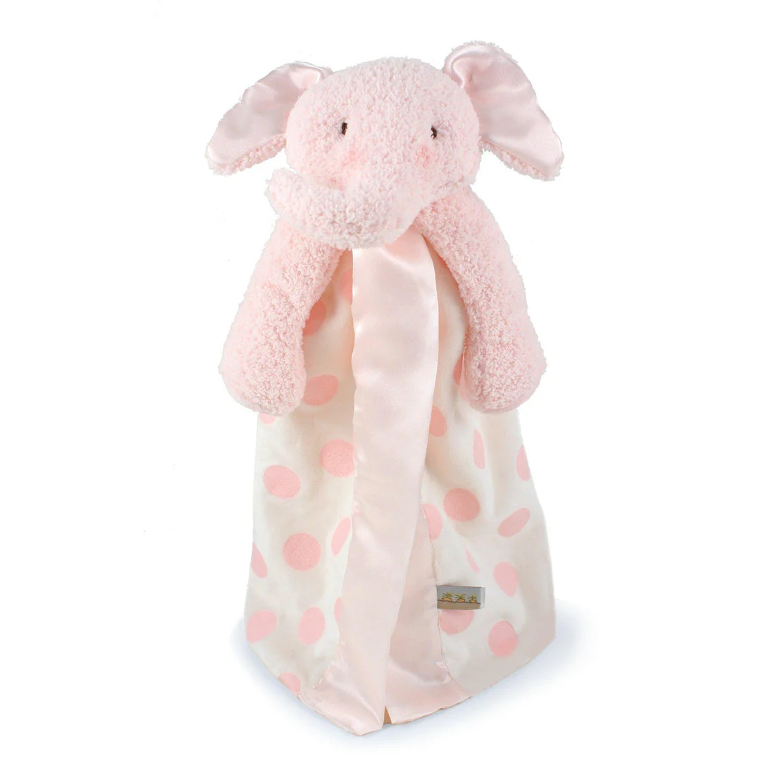 RETIRED -  Peanut Buddy Blanket - Pink Polka Dot