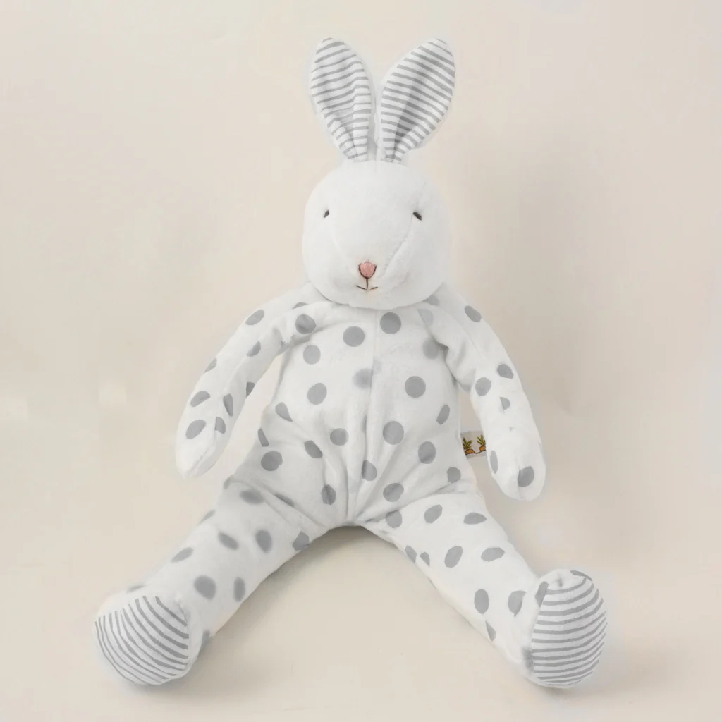 RETIRED - Polka dots Bunny Gray - Carrots® Collection