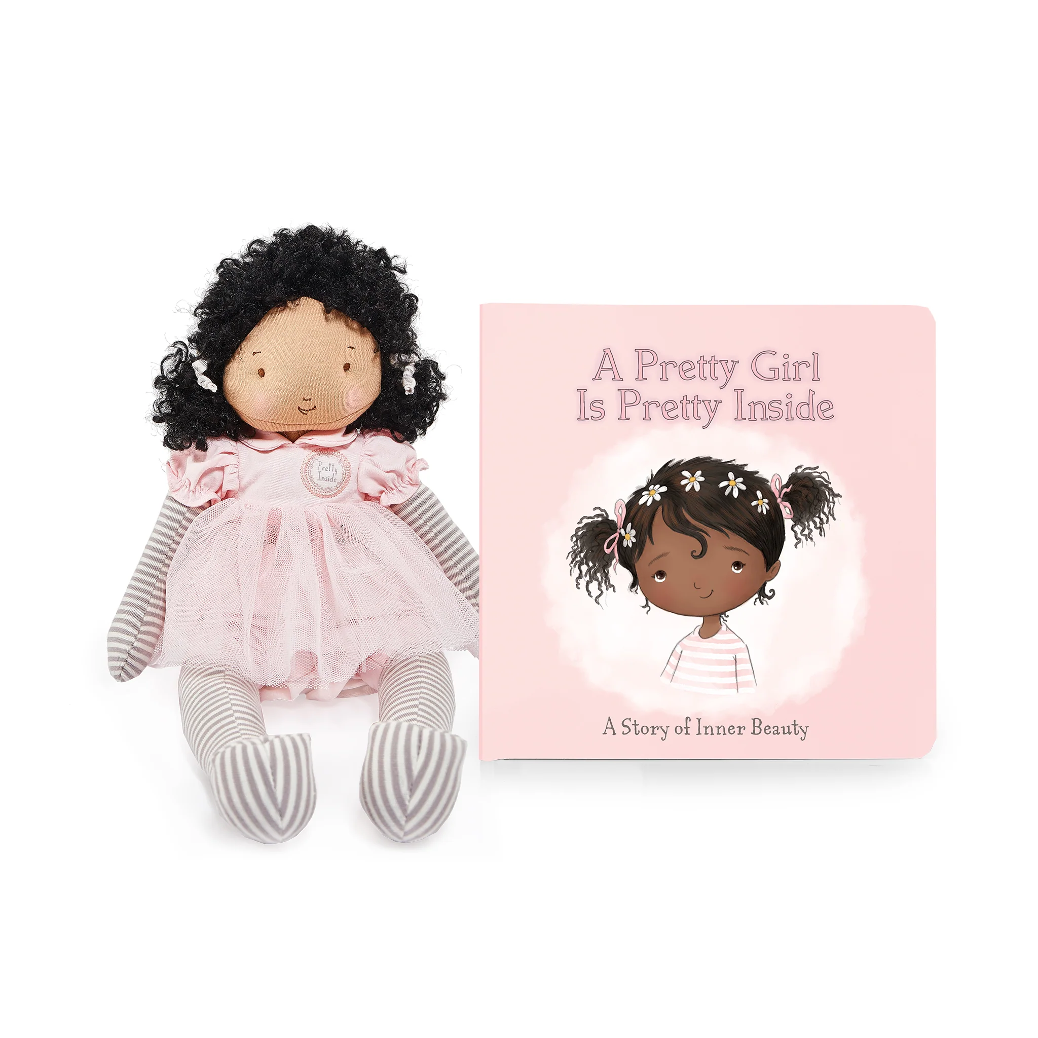 RETIRED - Pretty Girl Inside and Out Gift Set - Black Hair