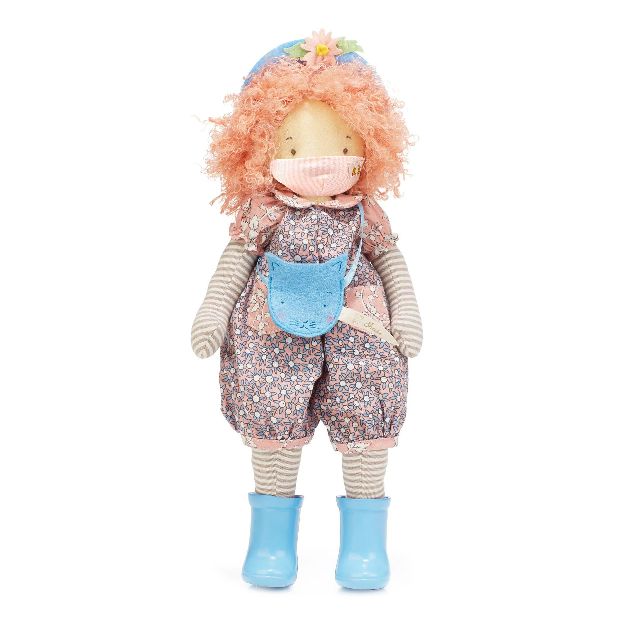 RETIRED - Rosie Girl Friend Doll with Face Mask