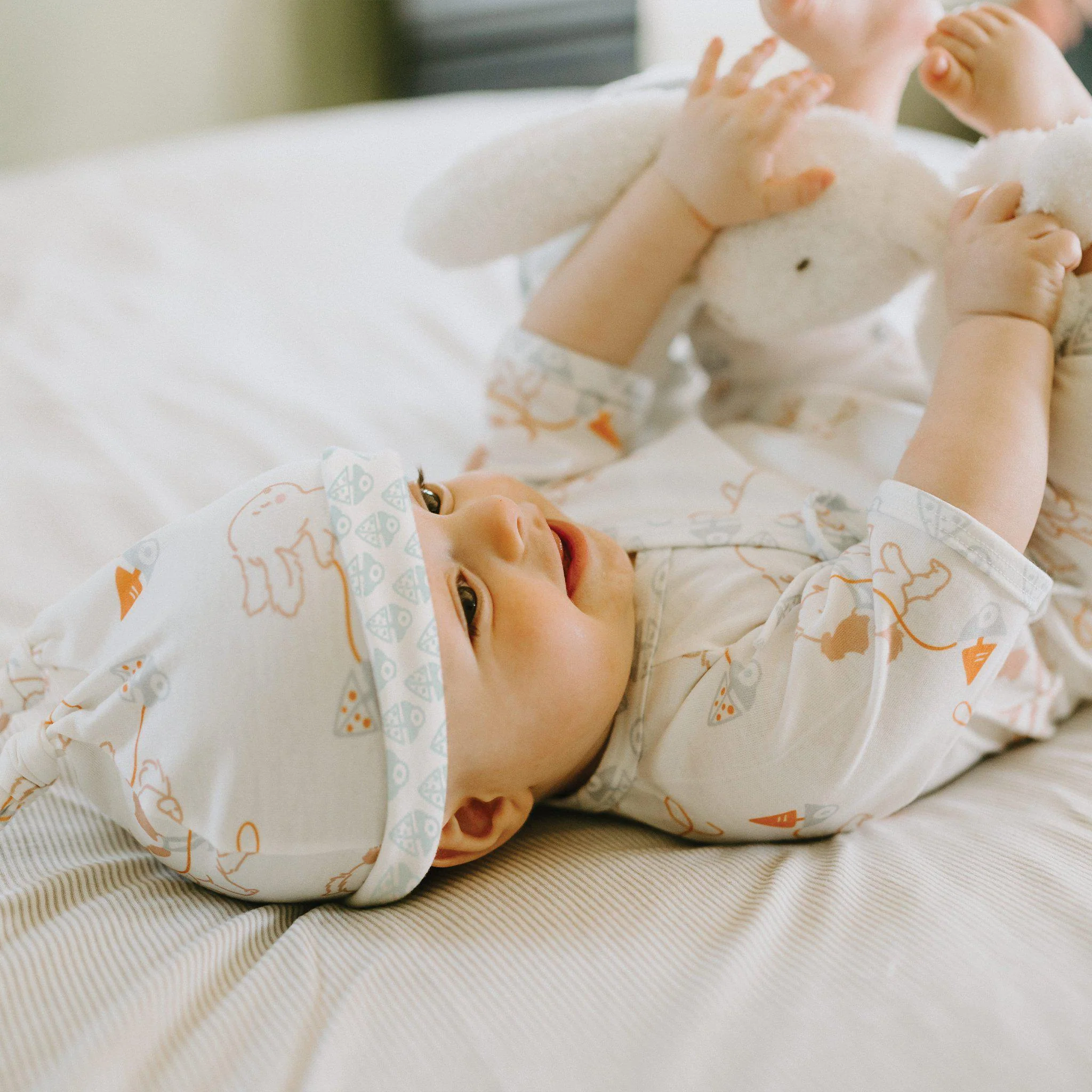 RETIRED - Skipit & Bud Kimono Romper and Hat Set - Image 5