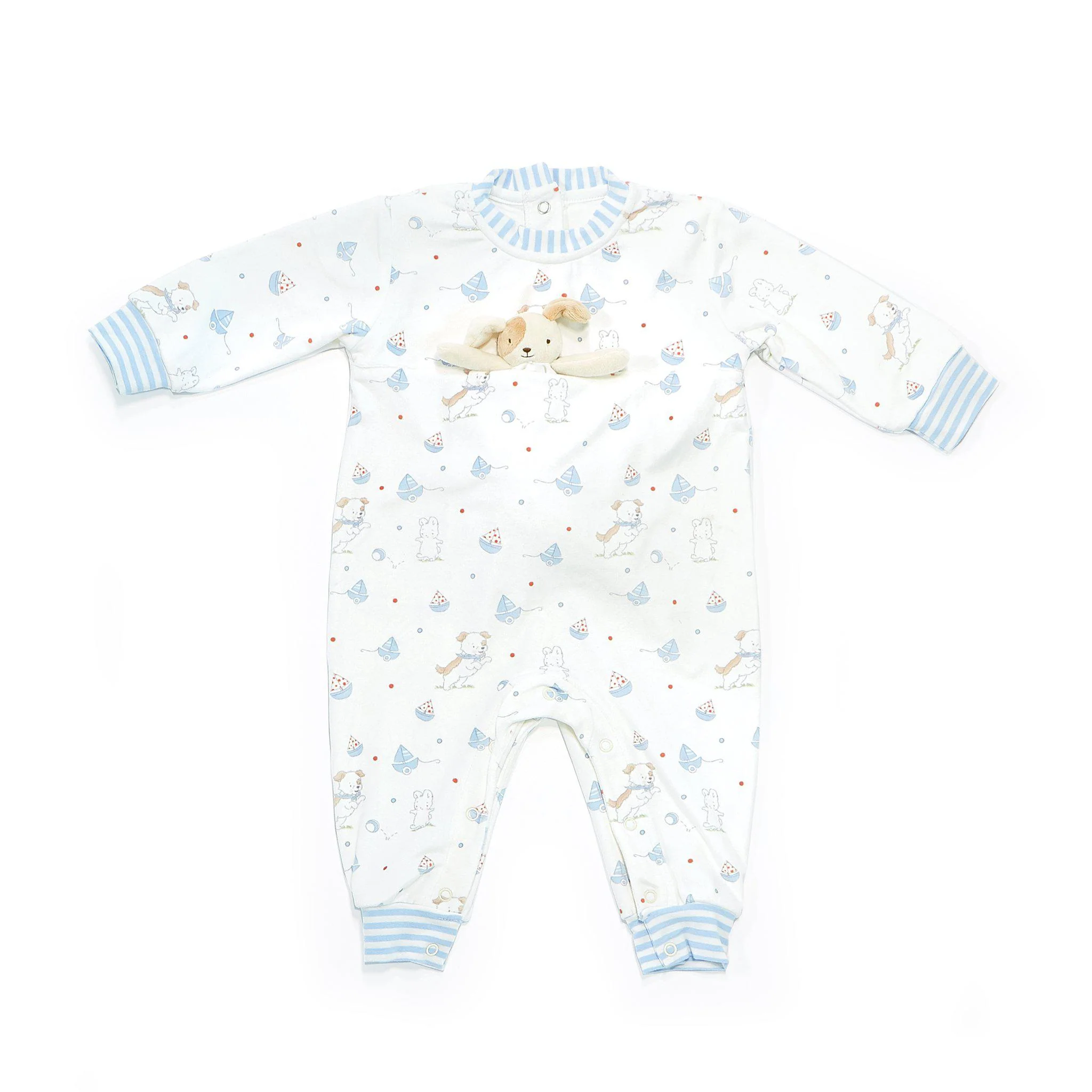RETIRED - Skipit & Bud Playsuit and Binkie Set