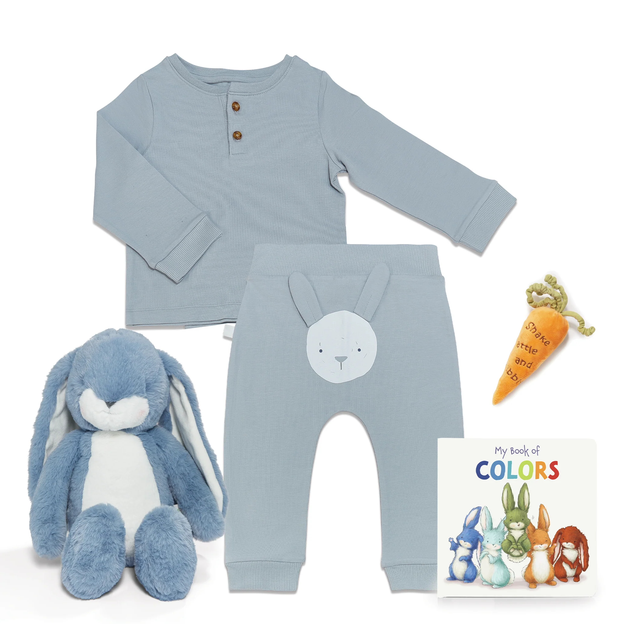 RETIRED - Snuggle Bunny Gift Set - Pearl Blue