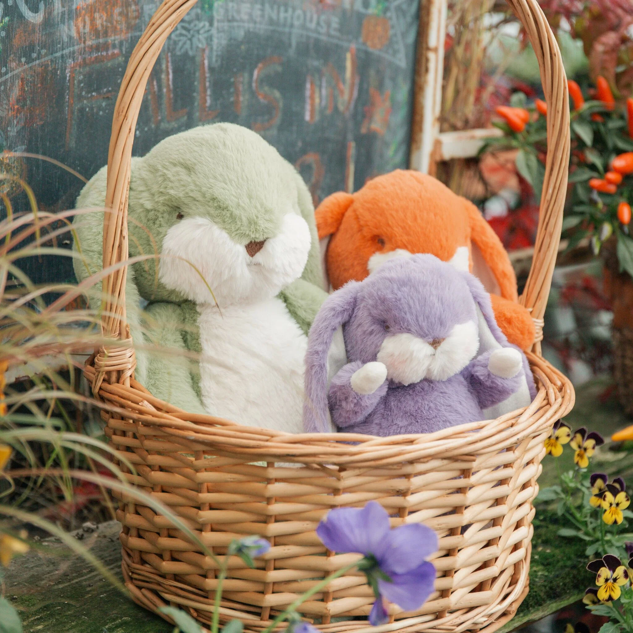 Tiny 8" Nibble Bunny - Amethyst - Image 5