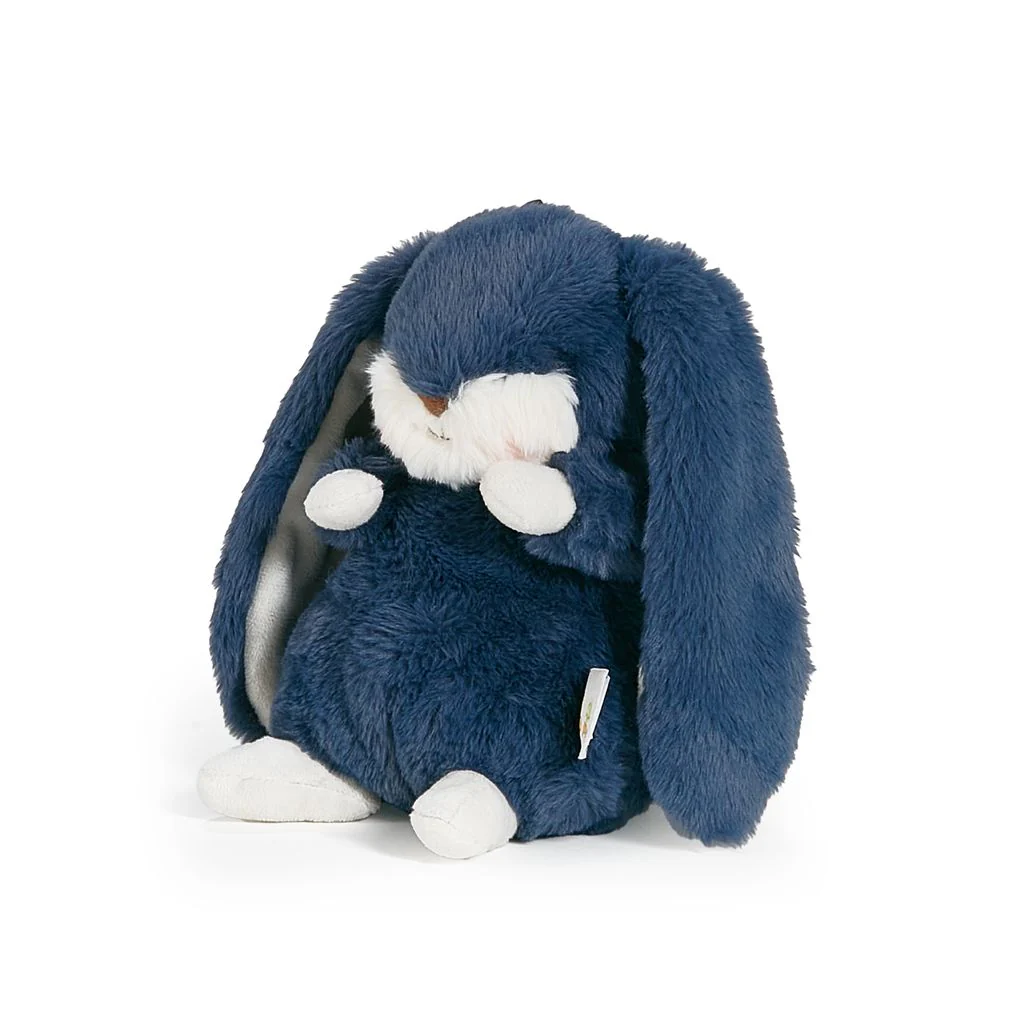 RETIRED - Tiny 8” Nibble Bunny - Starry Night Blue - Image 3
