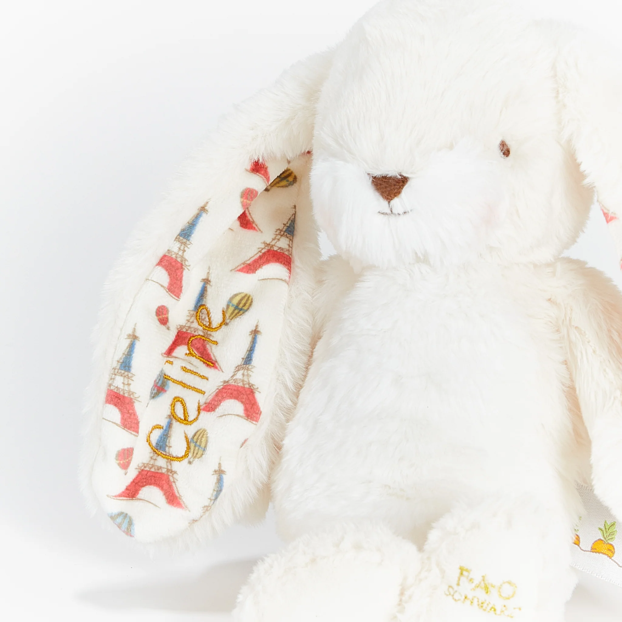 City of Love - FAO Schwarz Tiny 10" Floppy Nibble Bunny - Image 7