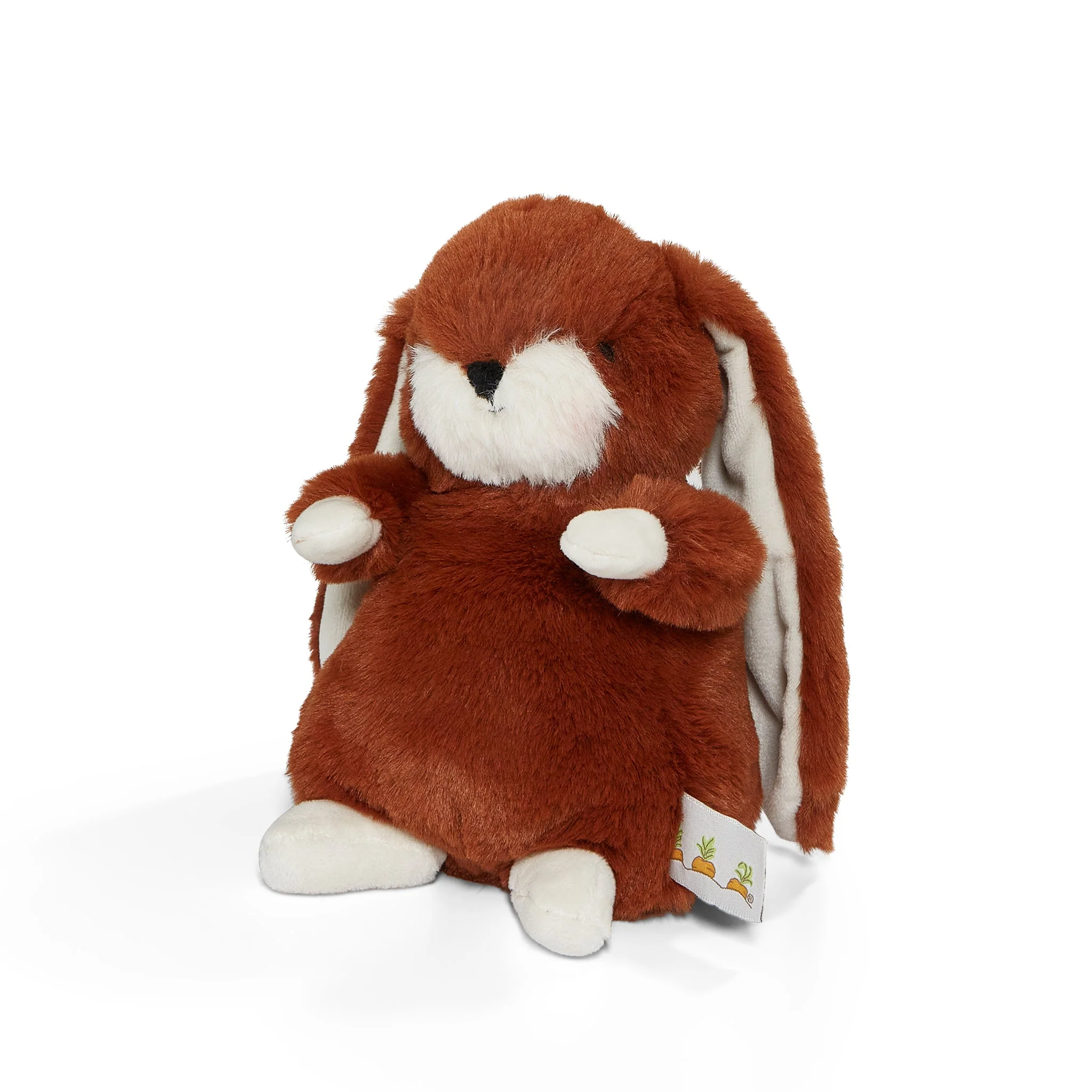 RETIRED - Tiny 8" Floppy Nibble Bunny - Paprika - Image 3