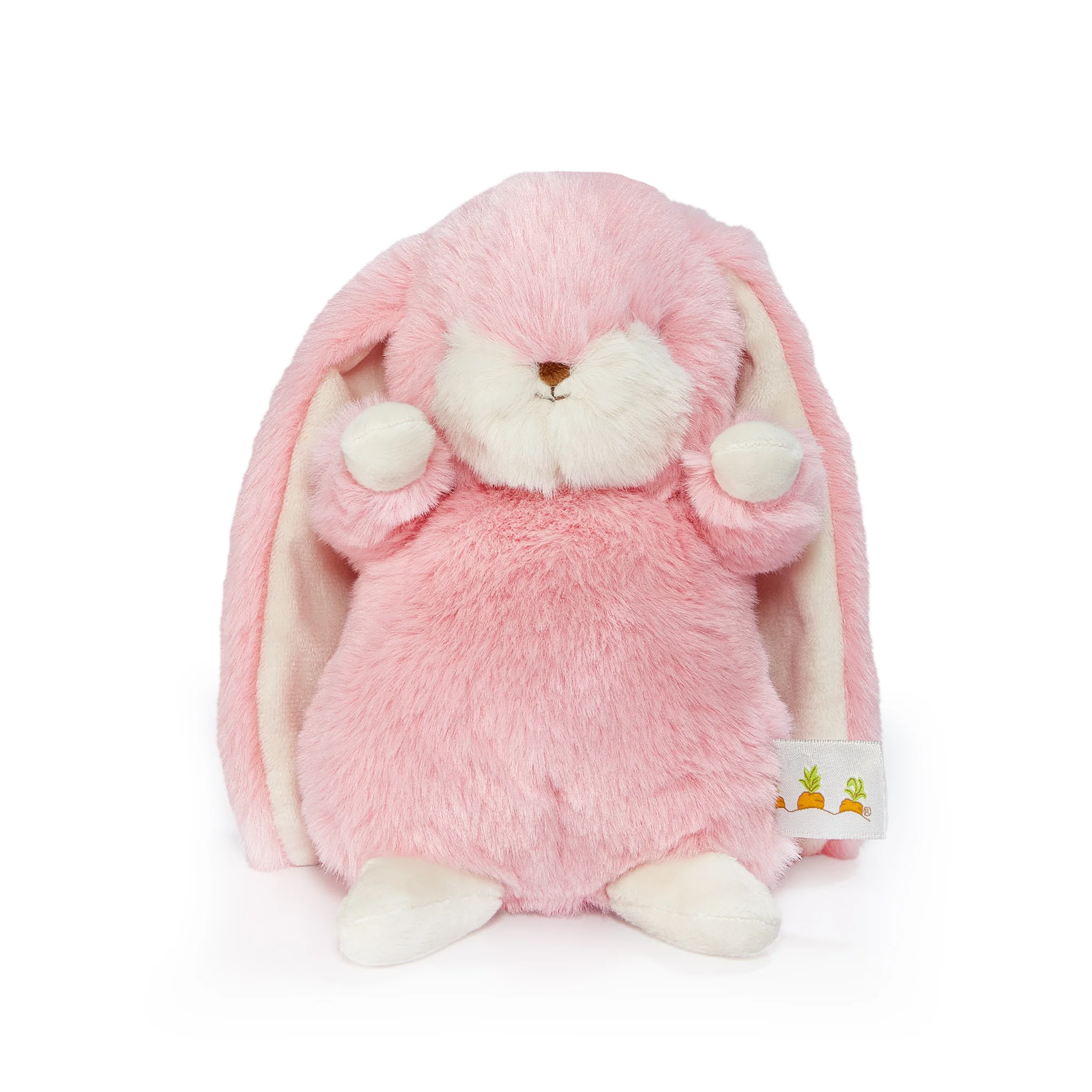 RETIRED - Tiny Nibble 8" Bunny - Coral Blush