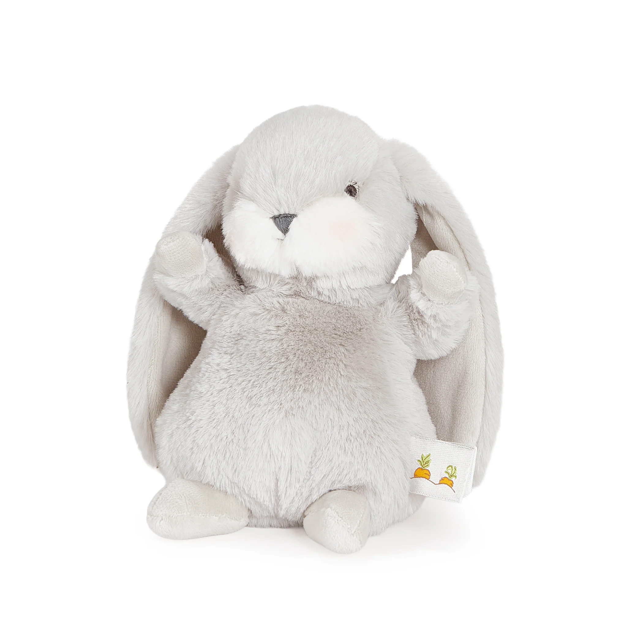 Tiny Nibble  8" Bunny -  Gray - Image 3
