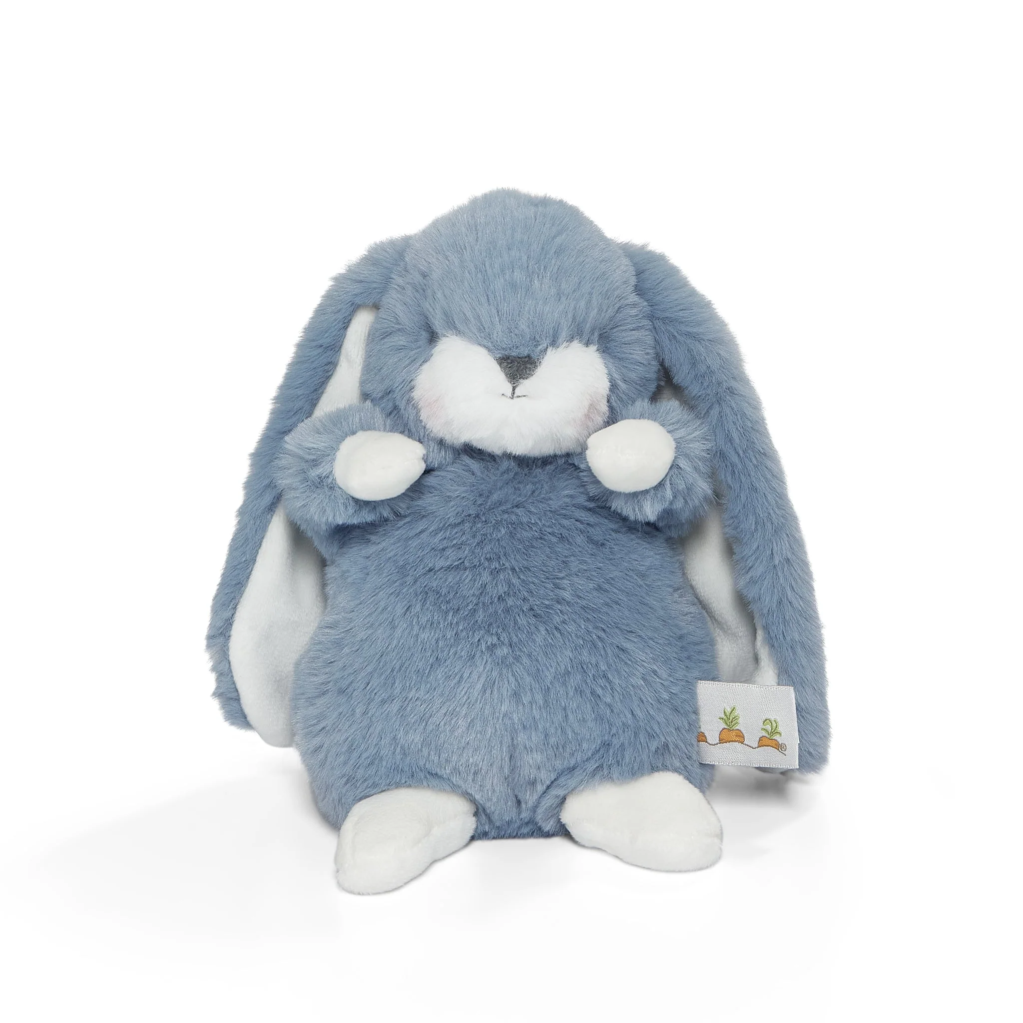 RETIRED - Tiny 8" Nibble Bunny Blue - Lavender Lustre