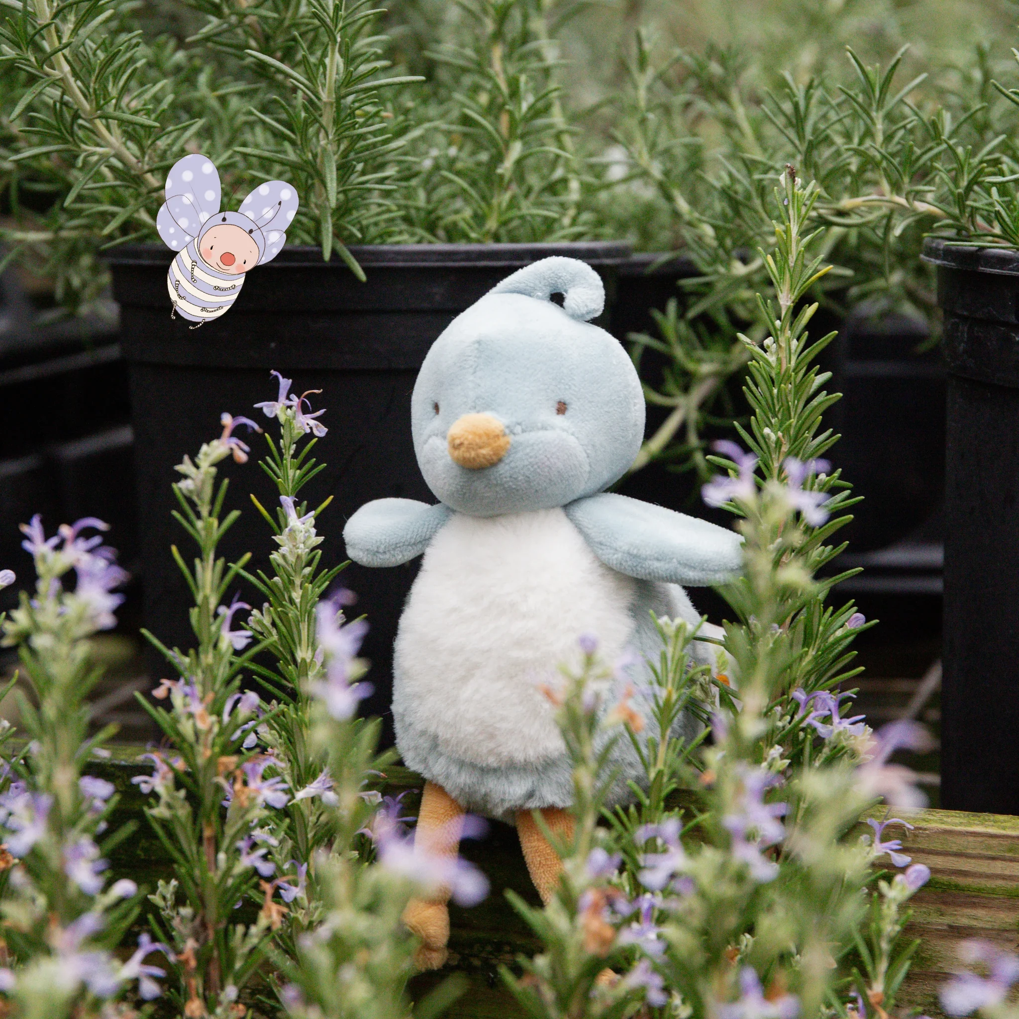 Tweet the Blue Bird Roly Poly - Image 2