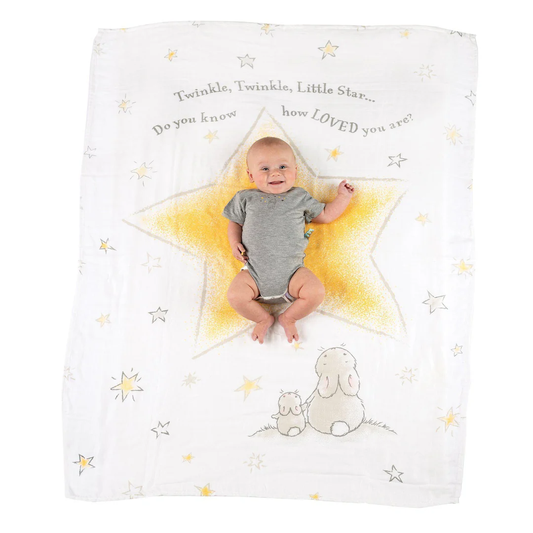 RETIRED - Twinkle Twinkle Milestone Blanket - Image 3