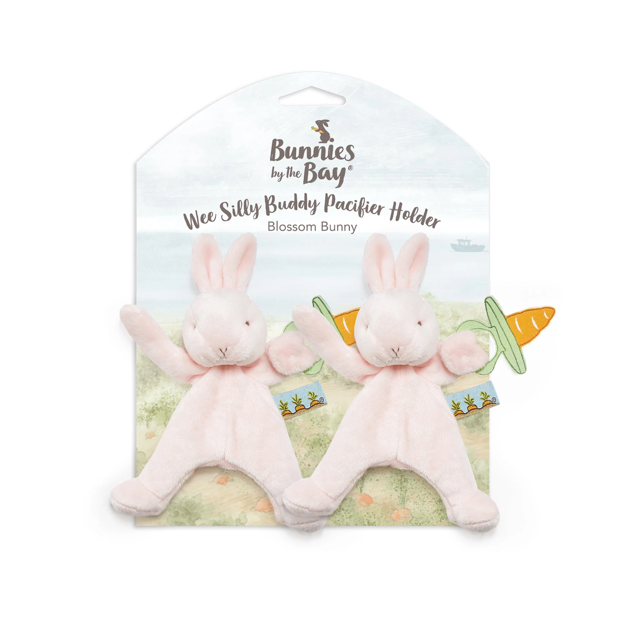 RETIRED - Wee Silly - A Hare and a Spare - 2 Pack Pink