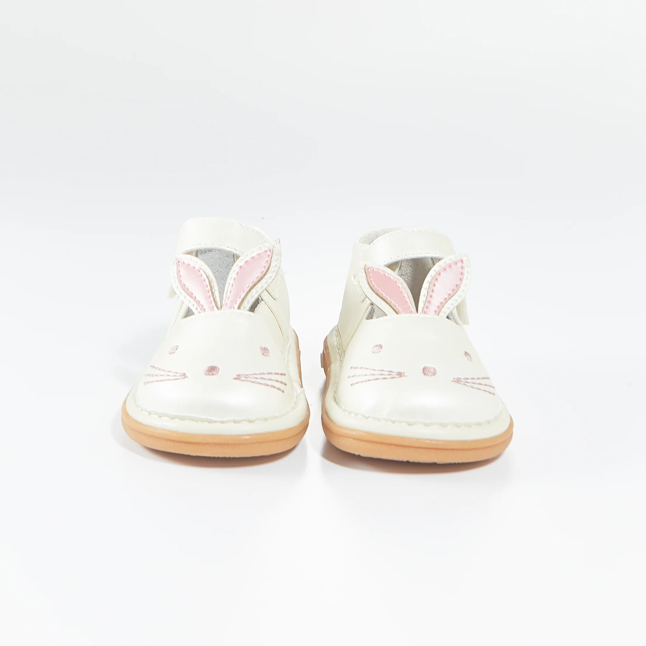 RETIRED - Wee Squeak Bunny Pearl Shoes - Image 3