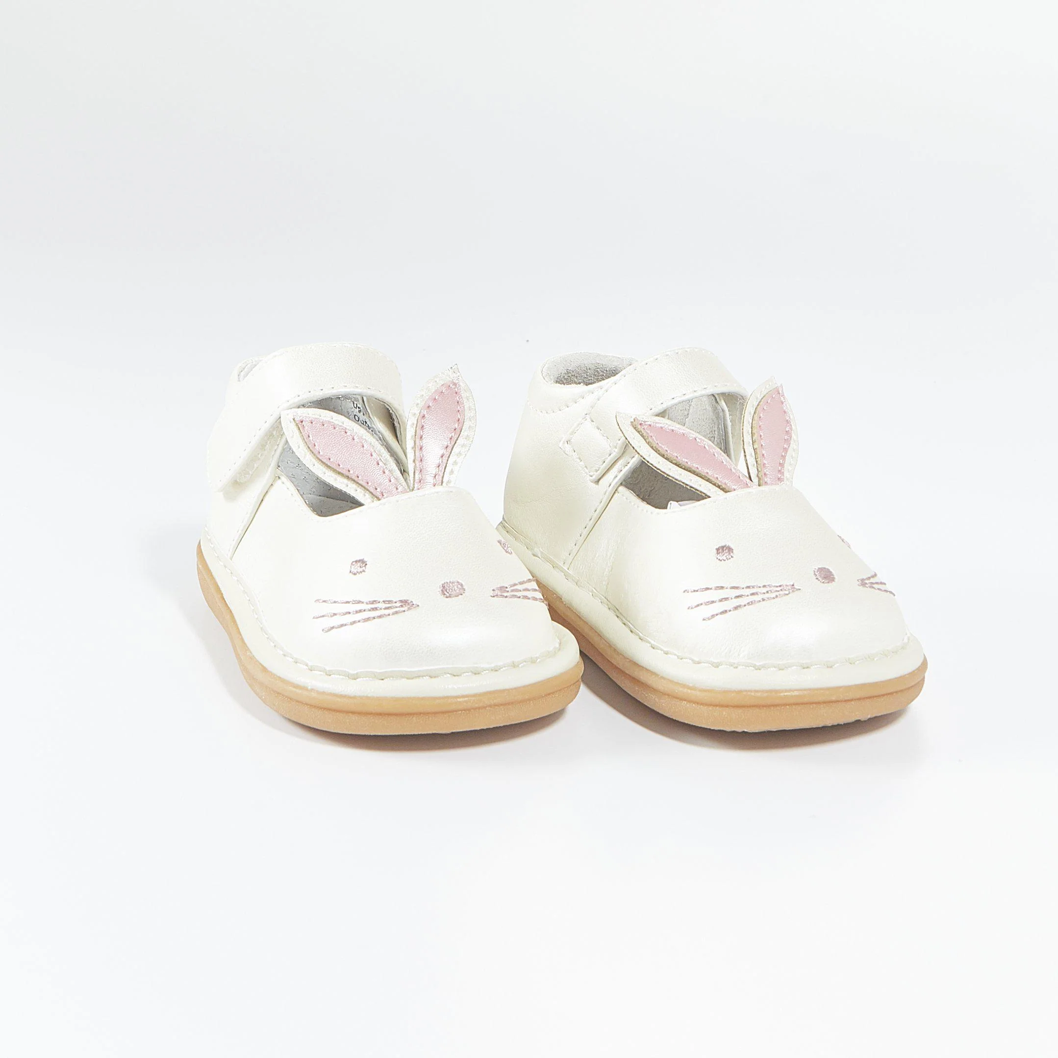 RETIRED - Wee Squeak Bunny Pearl Shoes - Image 4
